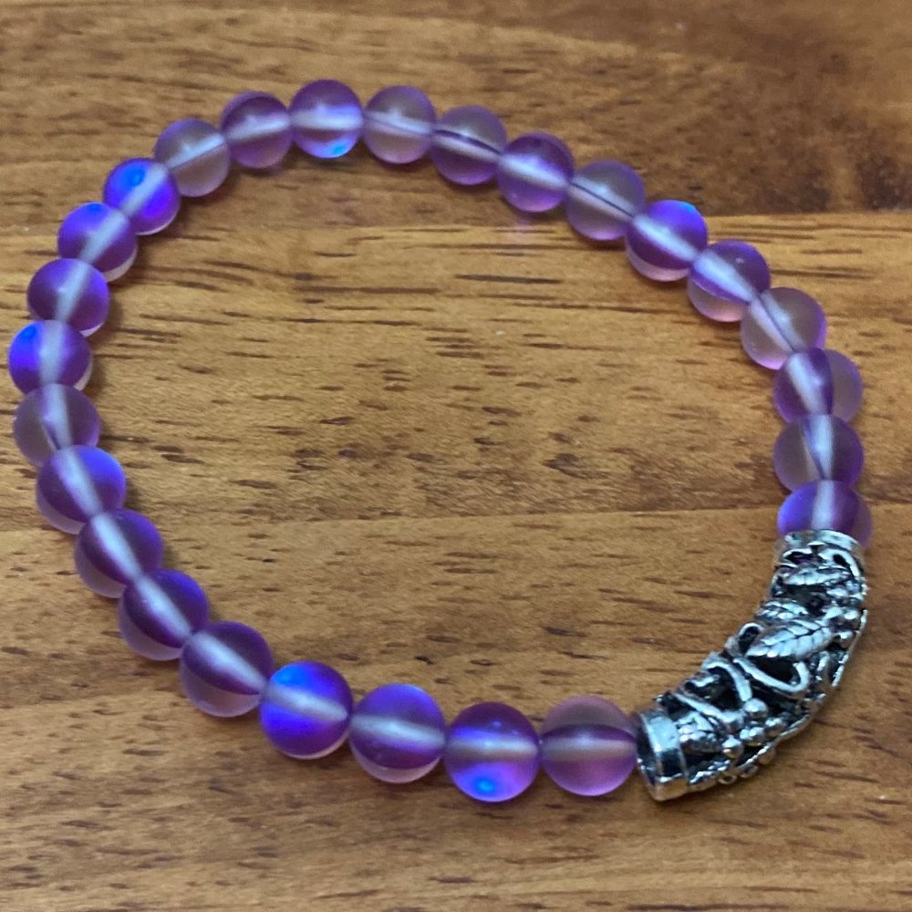NEW Mystic AB Coated Quartz bracelet